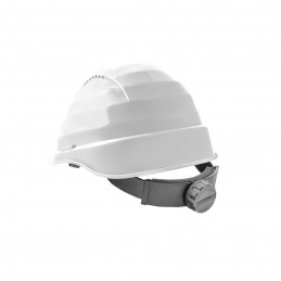 ENHA Rockman C6 - HDPE Schutzhelm weiß | Rückansicht