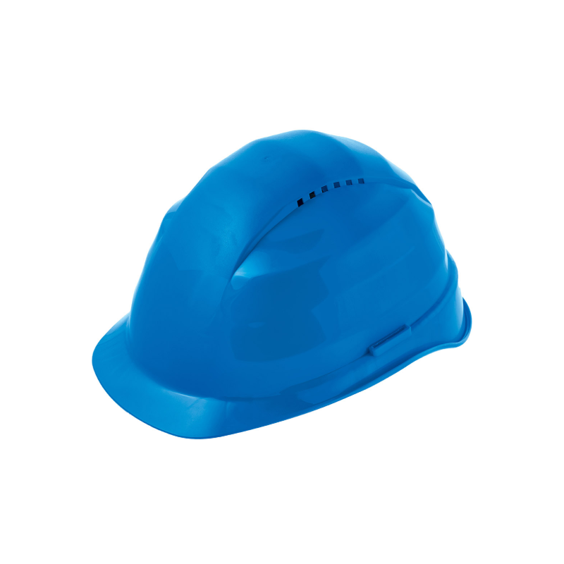 ENHA Rockman C6 - HDPE Schutzhelm blau | Vorderansicht