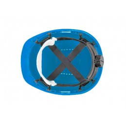 ENHA Rockman C4 - HDPE Schutzhelm blau | Innenansicht