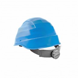 ENHA Rockman E6 - HDPE Schutzhelm blau| Rückansicht