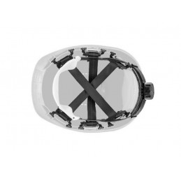 ENHA Rockman E6 - HDPE Schutzhelm weiß| Innenansicht