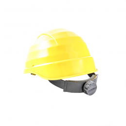 ENHA Rockman E6 - HDPE Schutzhelm gelb| Rückansicht