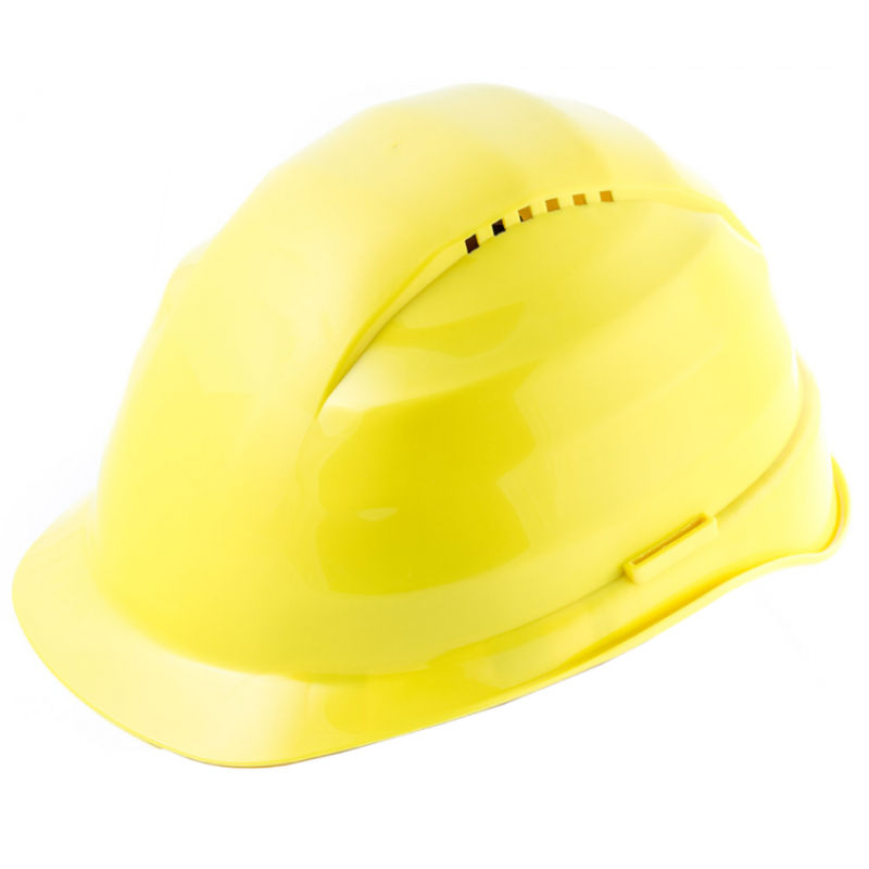 ENHA Rockman C3 - HDPE Schutzhelm gelb | Vorderansicht