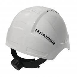 ENHA Ranger weiß mit versenkbarer Schutzbrlle| Rückansicht