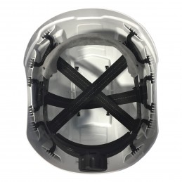 ENHA Ranger weiß/schwarz mit versenkbarer Schutzbrille | Innenseite