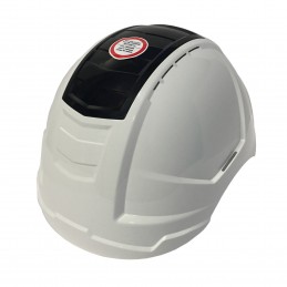 ENHA Ranger weiß/schwarz mit versenkter Schutzbrille | Vorderseite