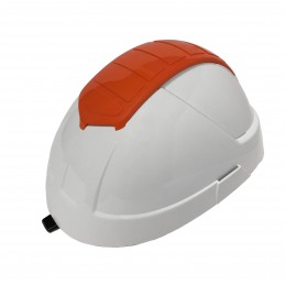 E-MAN 7000 | Vorderseite mit eingefahrendem Visier